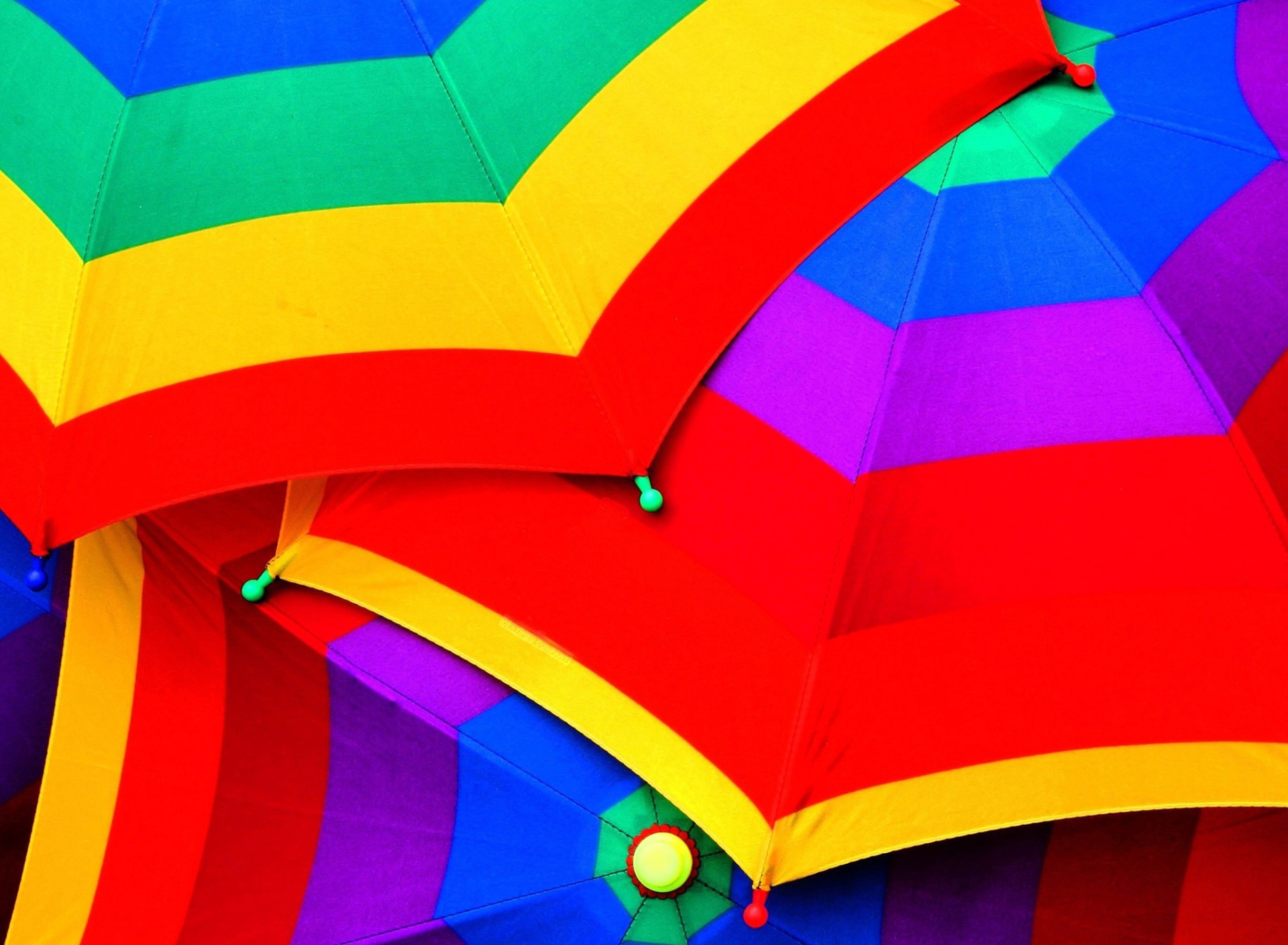Fondo de pantalla Colourful Umbrella 1920x1408