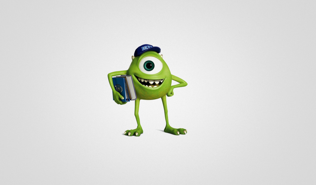 Screenshot №1 pro téma Monsters University, Mike Wazowski 1024x600