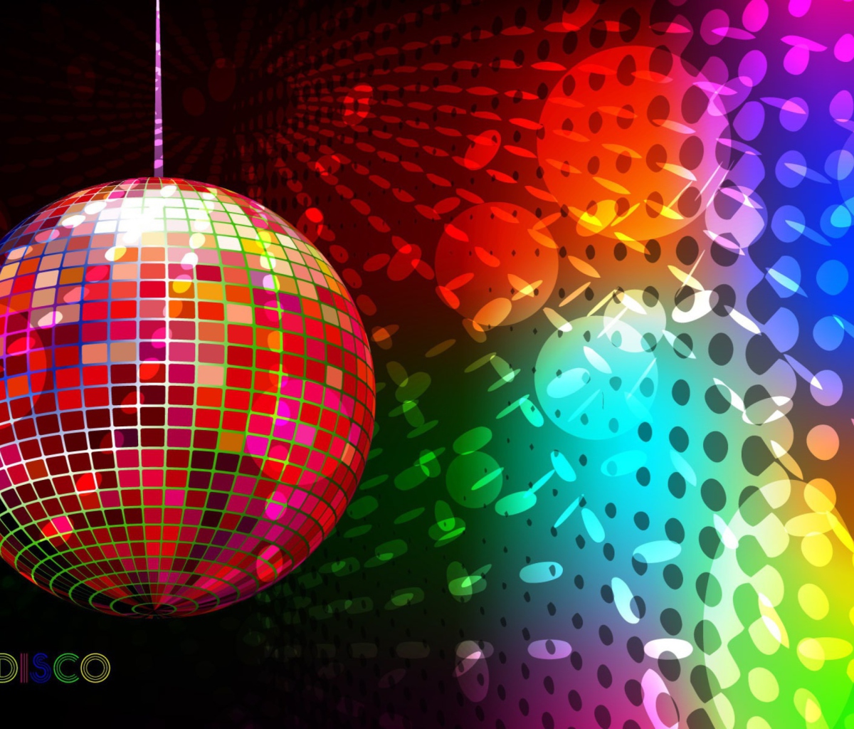 Disco Ball wallpaper 1200x1024