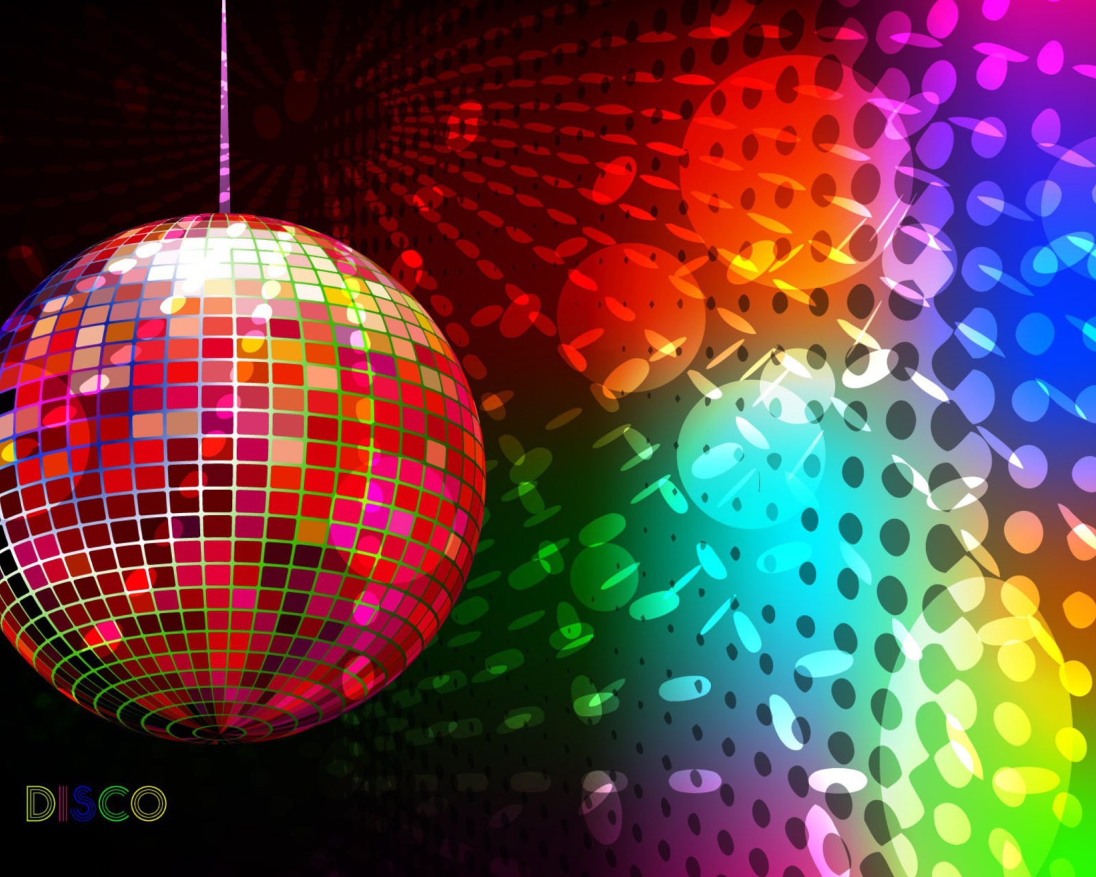 Fondo de pantalla Disco Ball 1600x1280