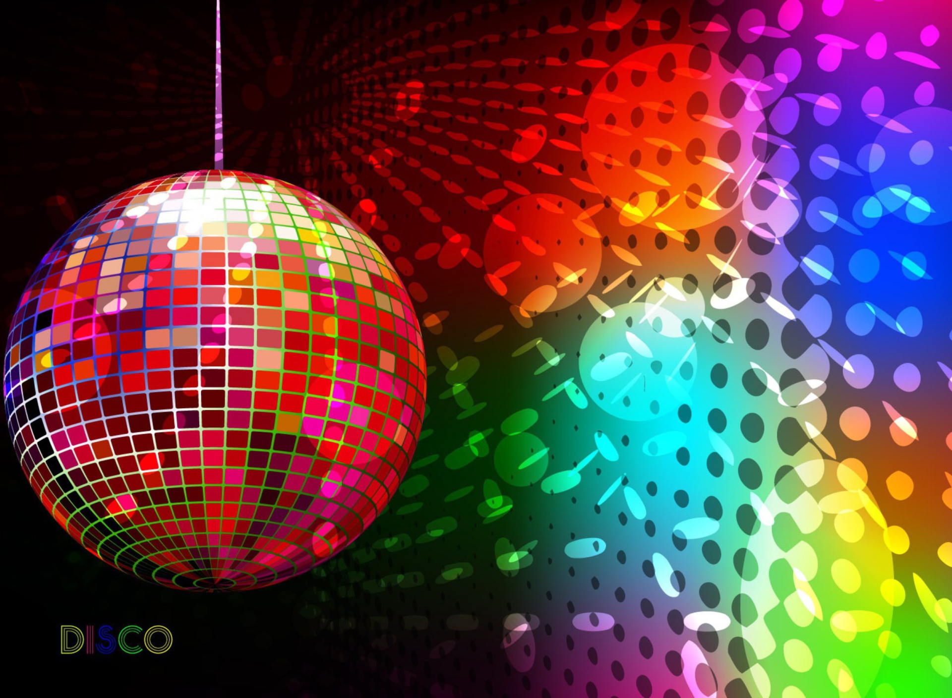 Das Disco Ball Wallpaper 1920x1408