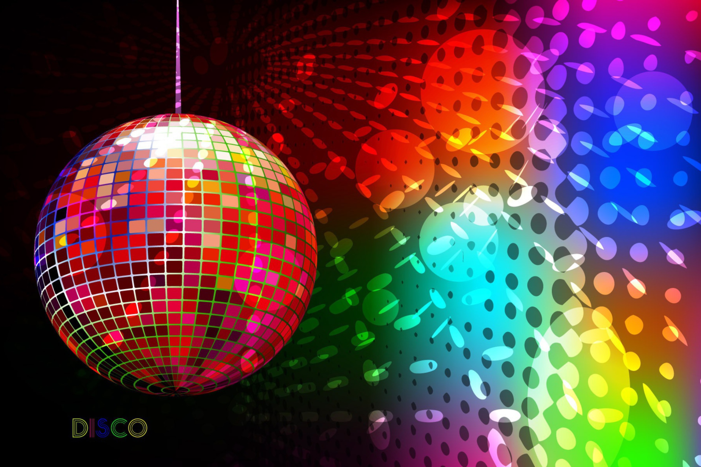 Das Disco Ball Wallpaper 2880x1920