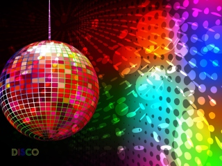 Das Disco Ball Wallpaper 320x240
