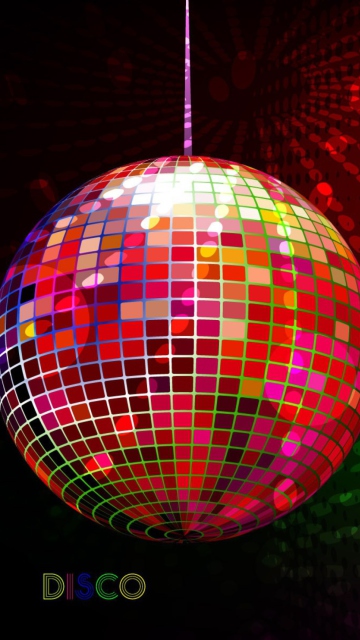 Das Disco Ball Wallpaper 360x640