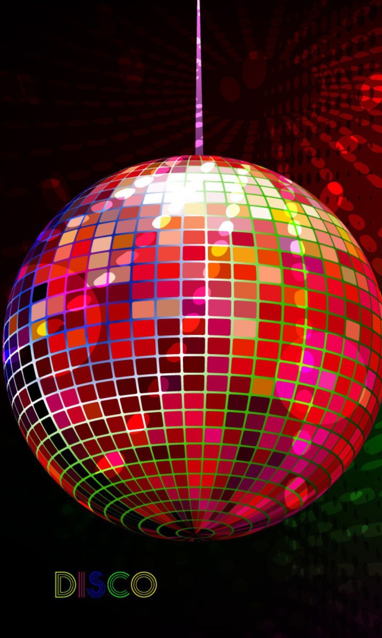 Disco Ball wallpaper 768x1280