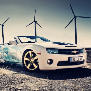 Kostenloses Chevrolet Camaro 2012 Wallpaper für 128x128