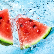 Fondo de pantalla Watermelon In Water 208x208
