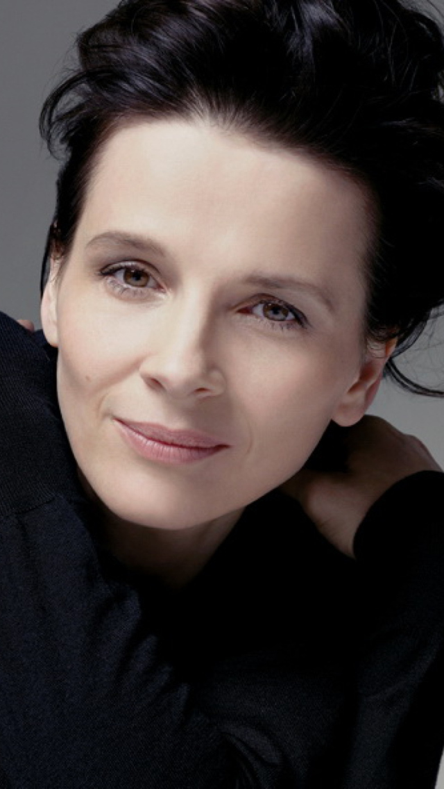 Fondo de pantalla Juliette Binoche 640x1136