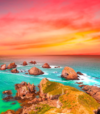 Kostenloses Beautiful Sea Scenery Wallpaper für Nokia N73