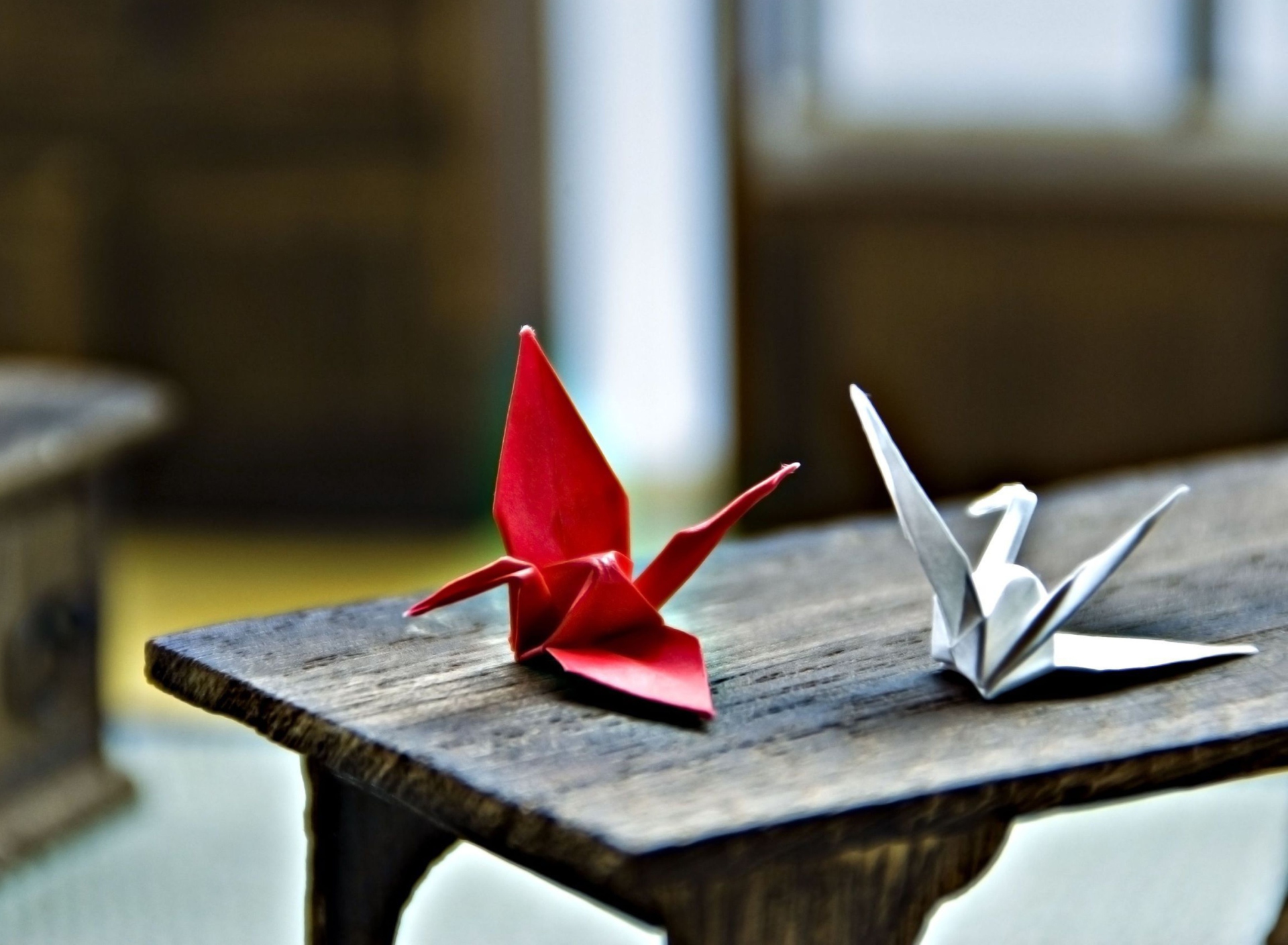 Обои Paper Origami Bird 1920x1408