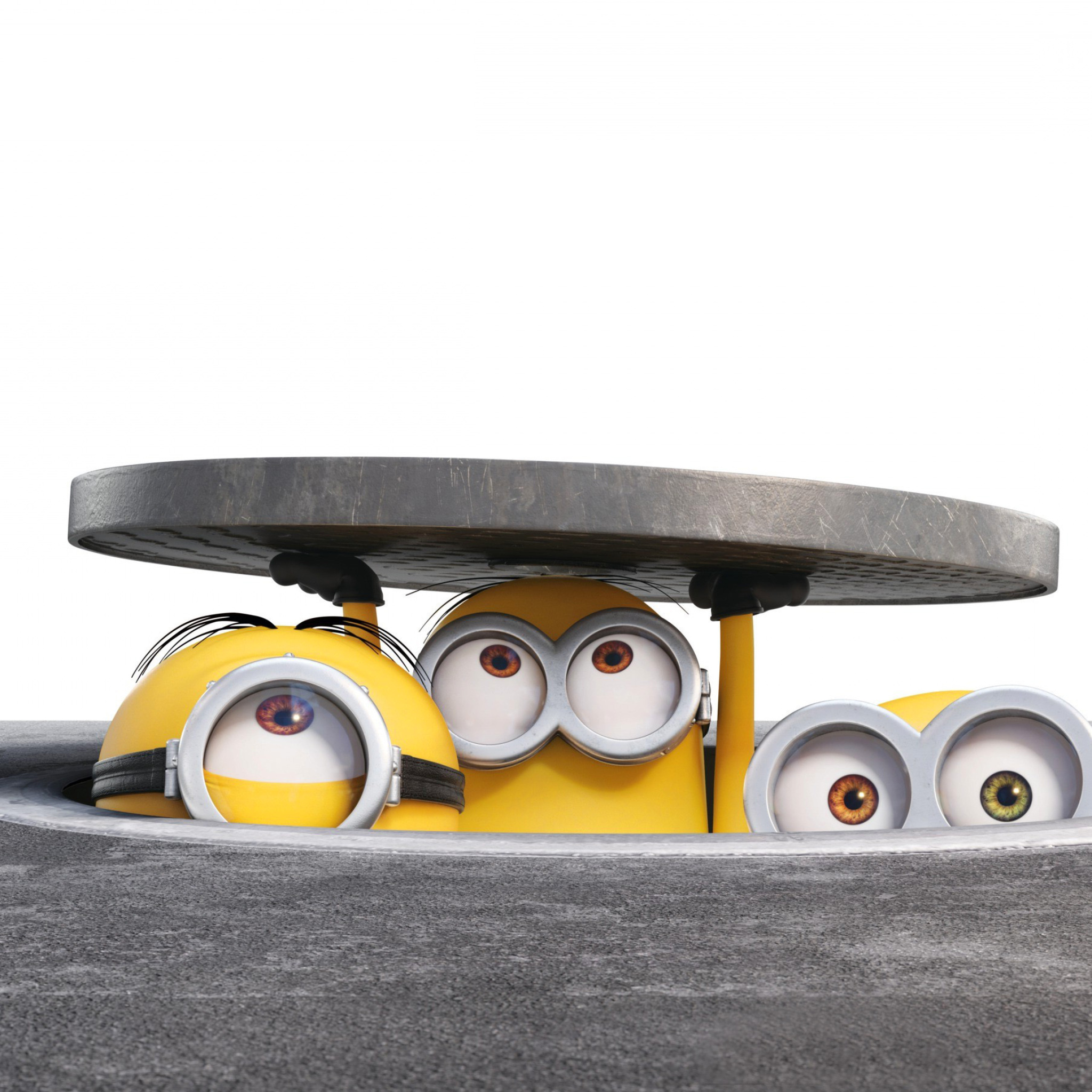 Minions Band wallpaper 2048x2048