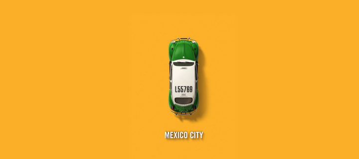 Screenshot №1 pro téma Mexico City Cab 720x320