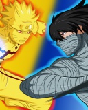 Naruto vs Ichigo wallpaper 128x160