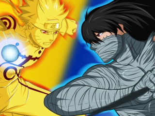 Naruto vs Ichigo wallpaper 320x240