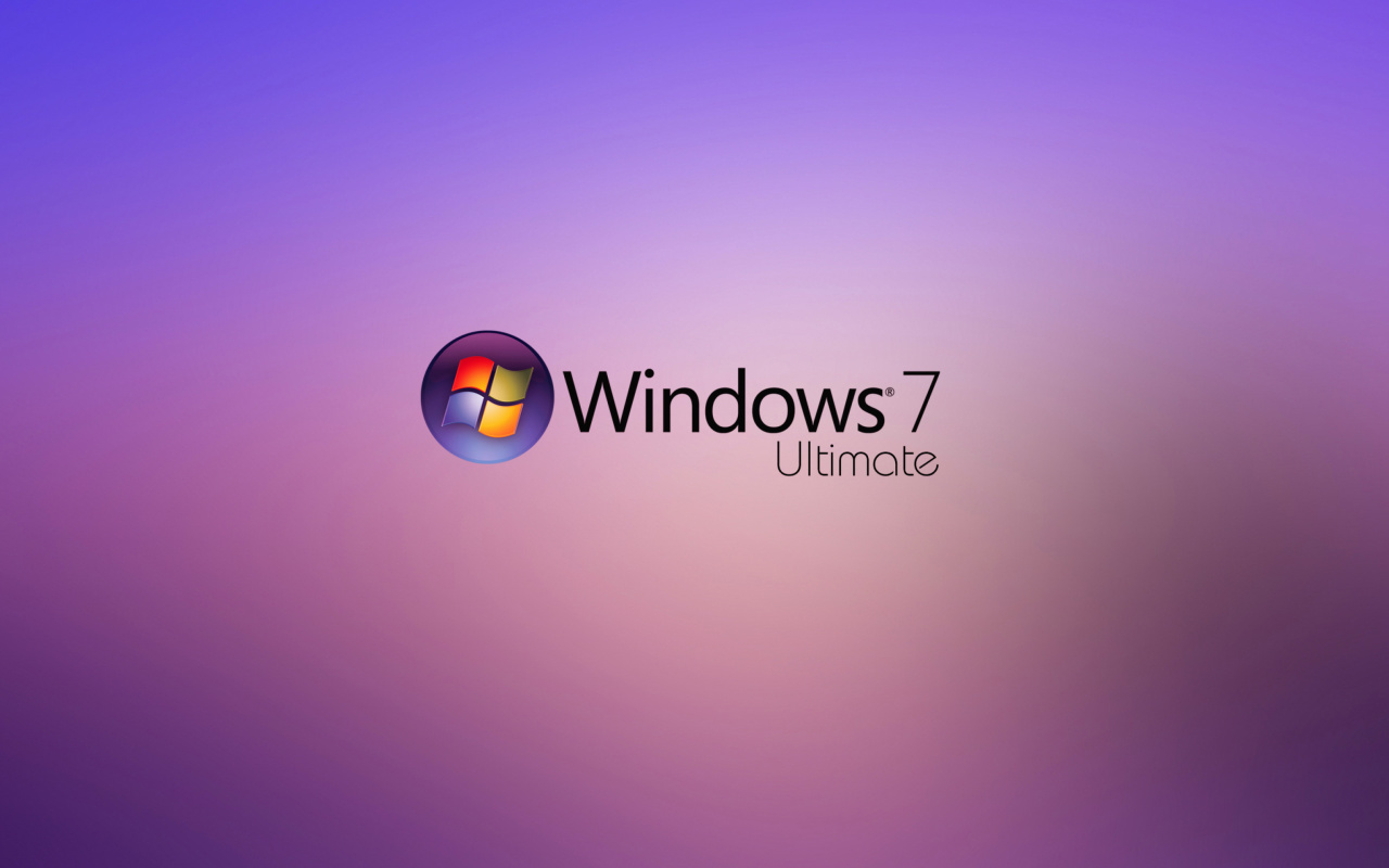 Windows 7 Ultimate wallpaper 1280x800