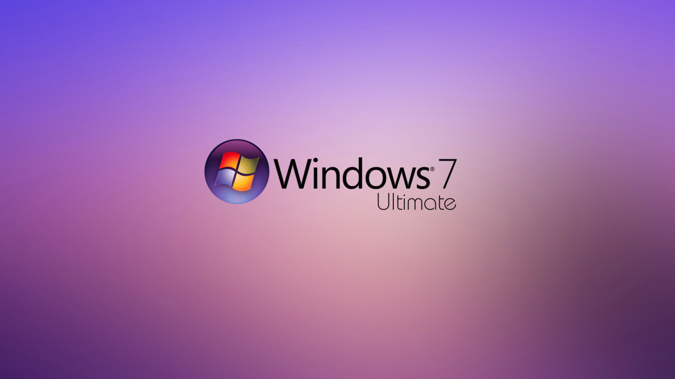 Das Windows 7 Ultimate Wallpaper 1366x768