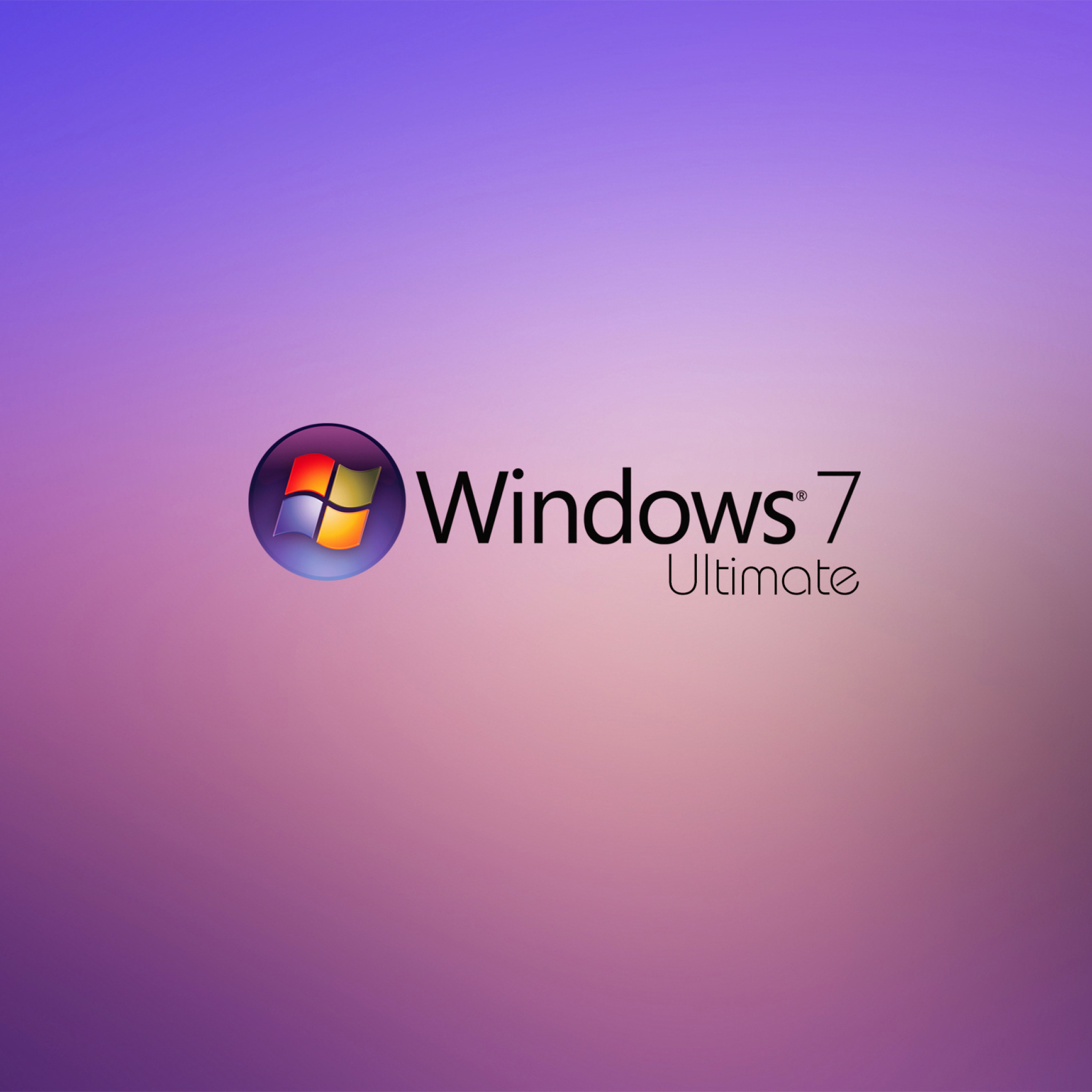 Das Windows 7 Ultimate Wallpaper 2048x2048