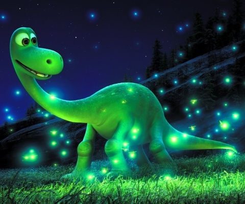 Fondo de pantalla The Good Dinosaur HD 480x400