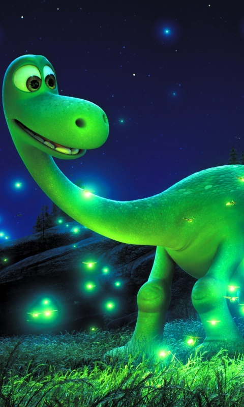 Обои The Good Dinosaur HD 480x800