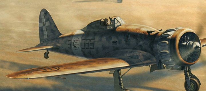 Sfondi Macchi C.200 - World War II fighter aircraft 720x320