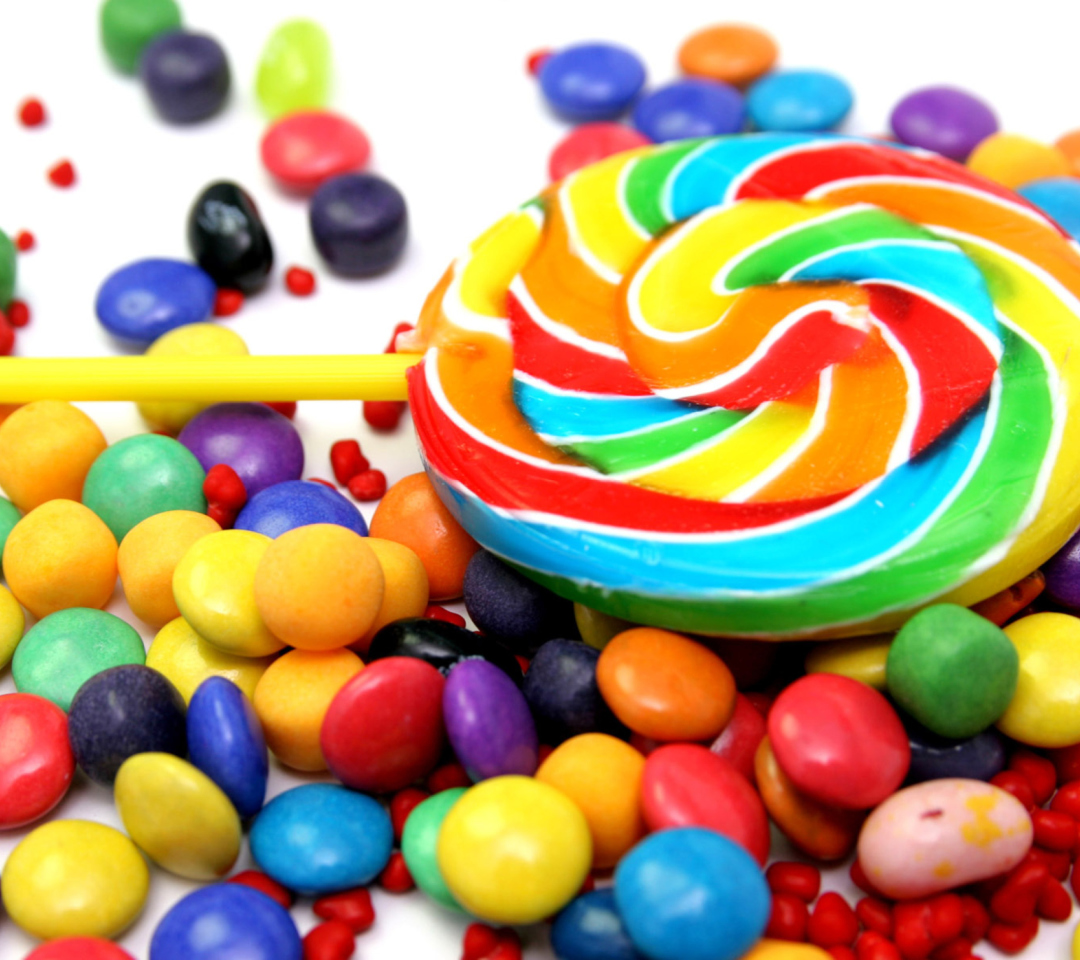 Colorful Candies wallpaper 1080x960