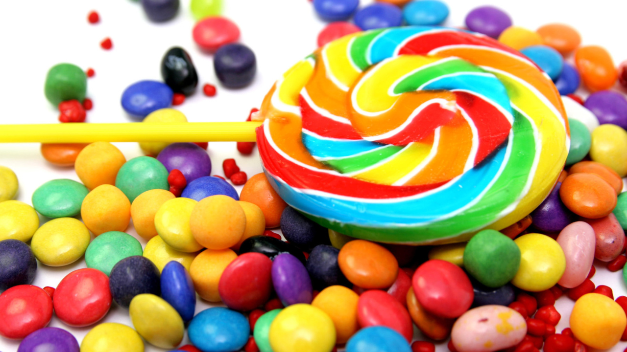 Colorful Candies wallpaper 1280x720