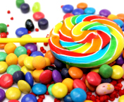 Colorful Candies wallpaper 176x144