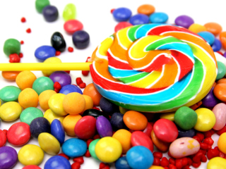 Colorful Candies wallpaper 320x240