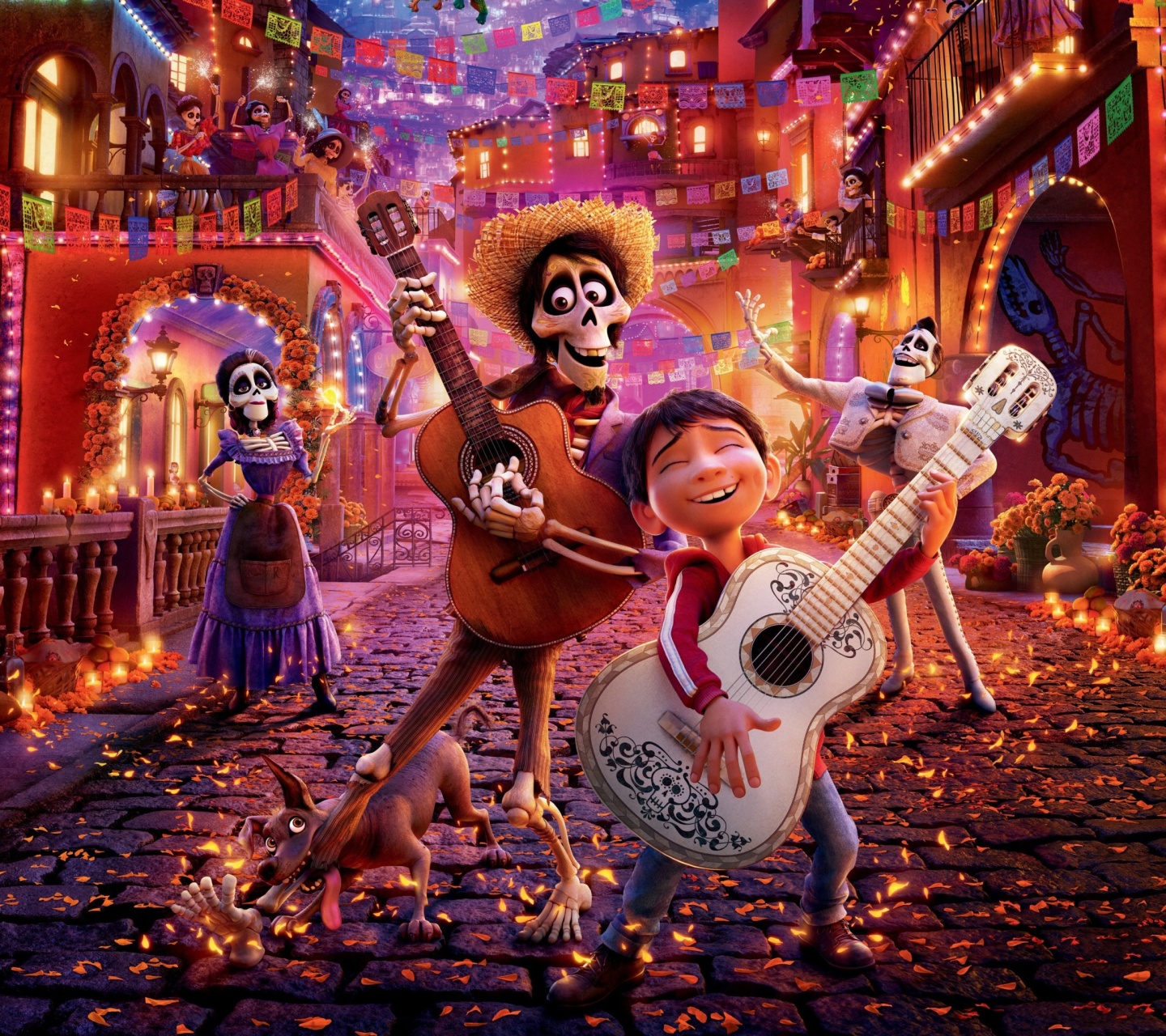 Обои Coco 2017 Film 1440x1280