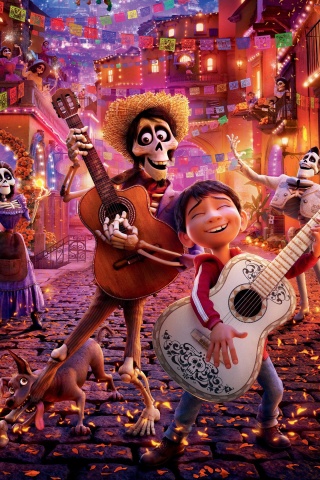 Обои Coco 2017 Film 320x480