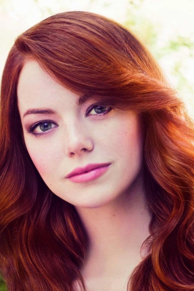 Screenshot №1 pro téma Emma Stone Portrait 640x960