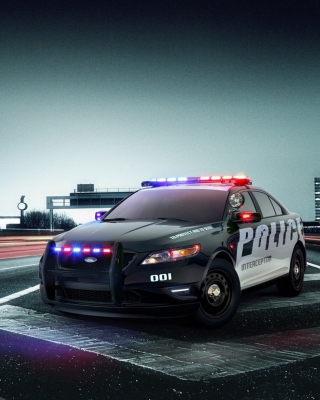 Ford Police Car - Obrázkek zdarma pro Spice S-7000