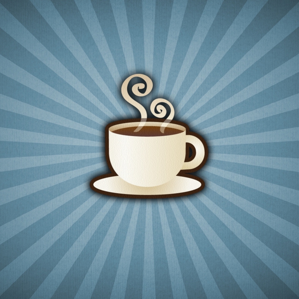 Das Cup Of Coffee Wallpaper 1024x1024