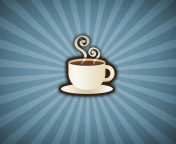 Das Cup Of Coffee Wallpaper 176x144