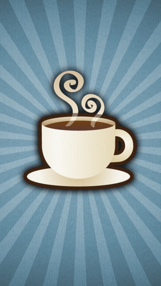Das Cup Of Coffee Wallpaper 640x1136