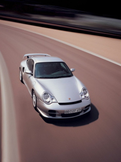 Screenshot №1 pro téma Porsche 911 Gt2 240x320