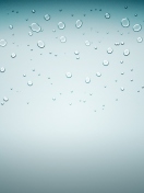 Screenshot №1 pro téma Water Drops On Glass 132x176