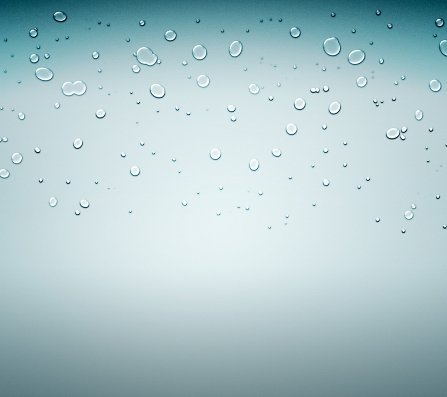 Обои Water Drops On Glass 1440x1280