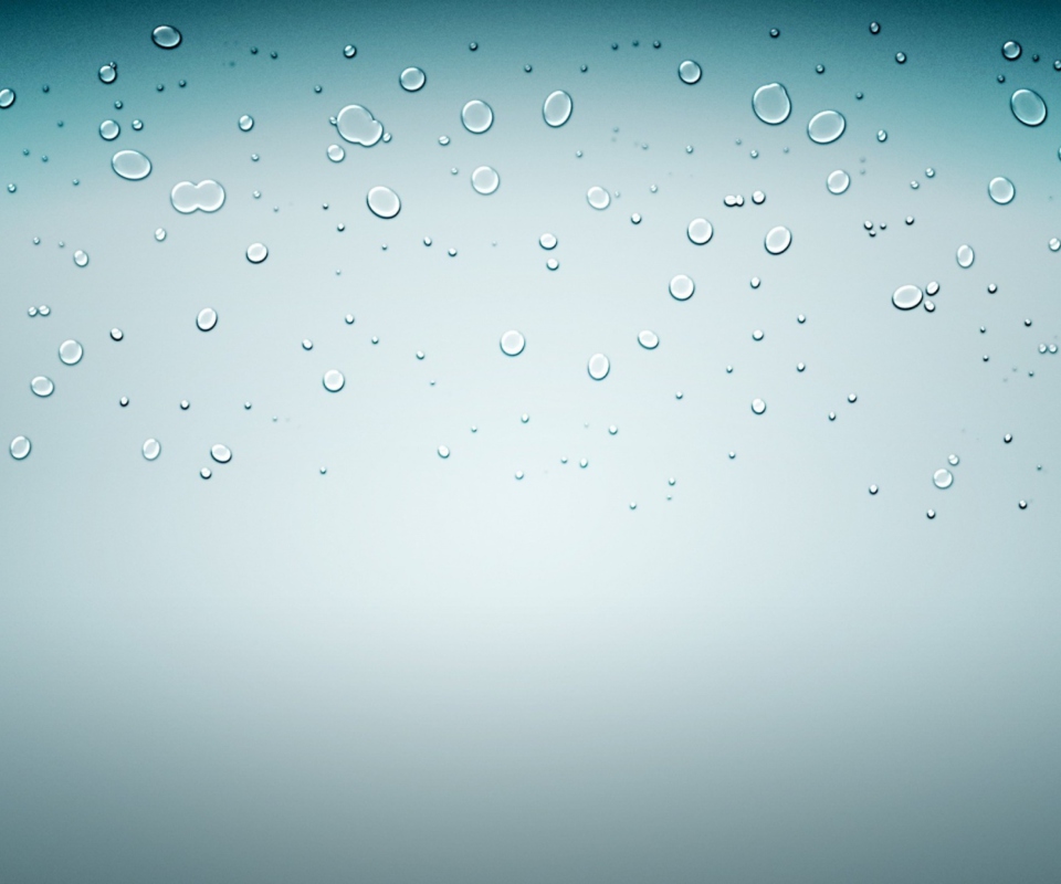 Screenshot №1 pro téma Water Drops On Glass 960x800