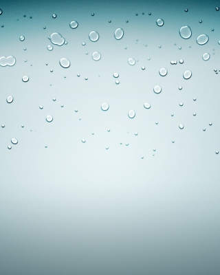 Water Drops On Glass sfondi gratuiti per 176x220