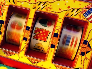 Das Slot Machine Wallpaper 320x240