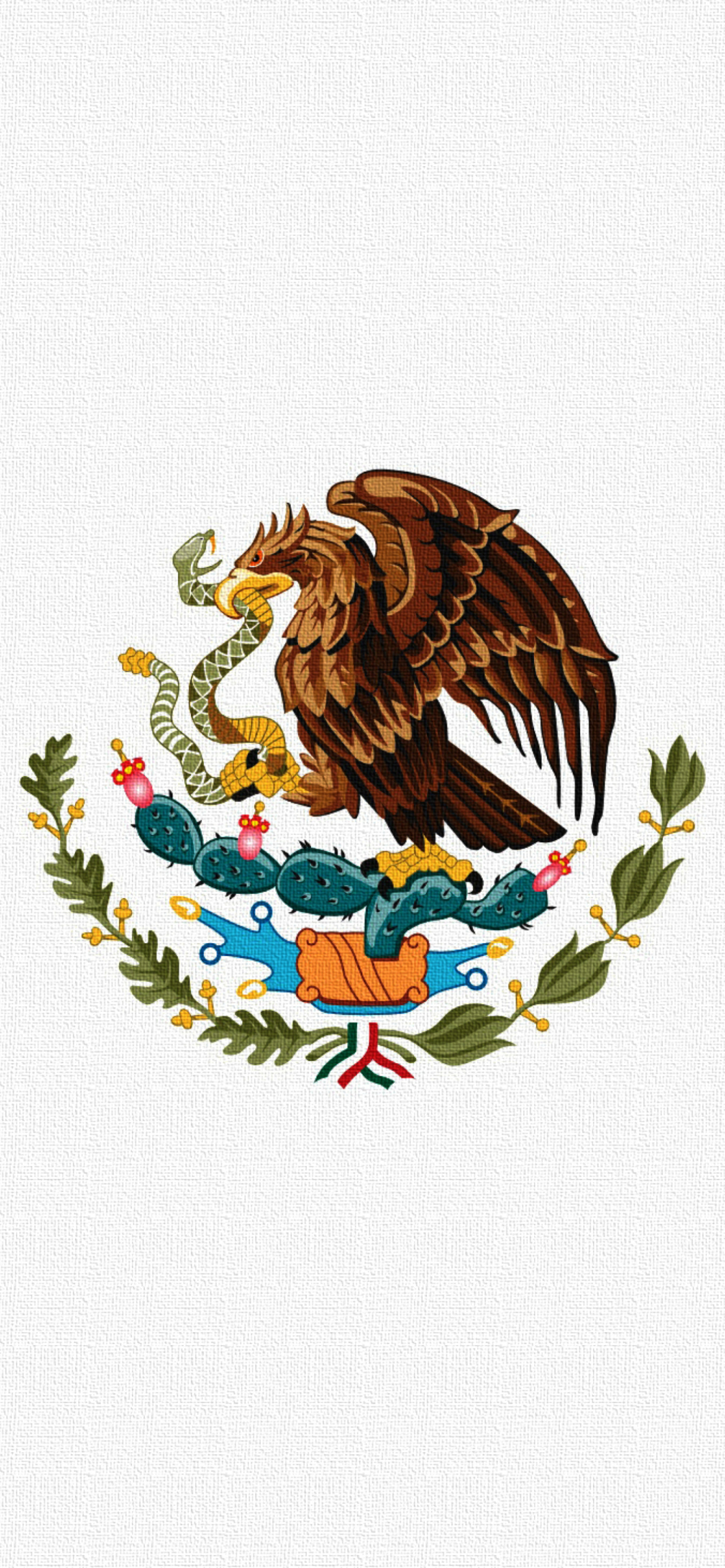 Flag Of Mexico wallpaper 1170x2532