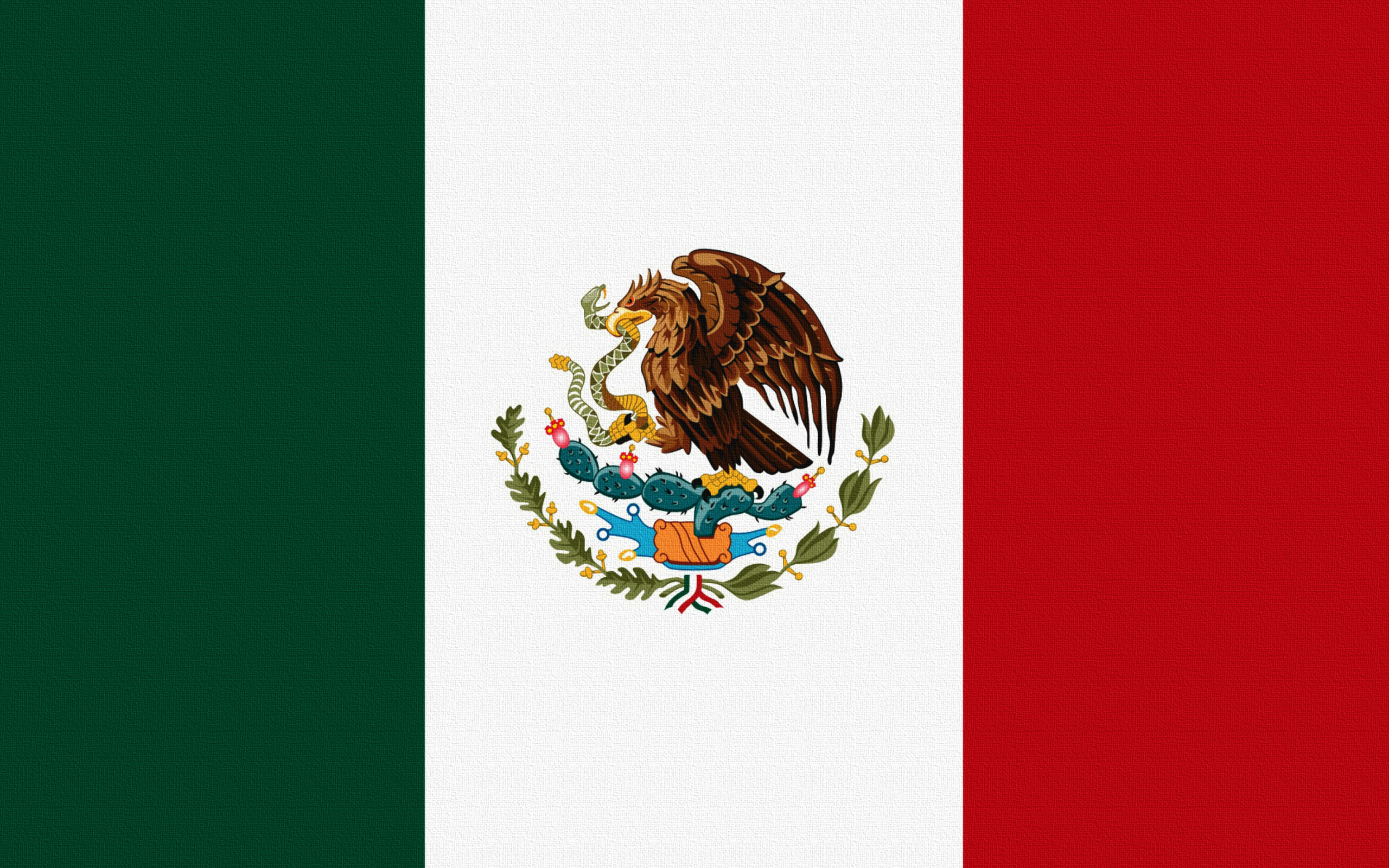 Fondo de pantalla Flag Of Mexico 2560x1600