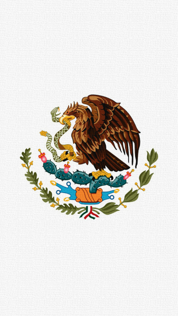 Das Flag Of Mexico Wallpaper 360x640