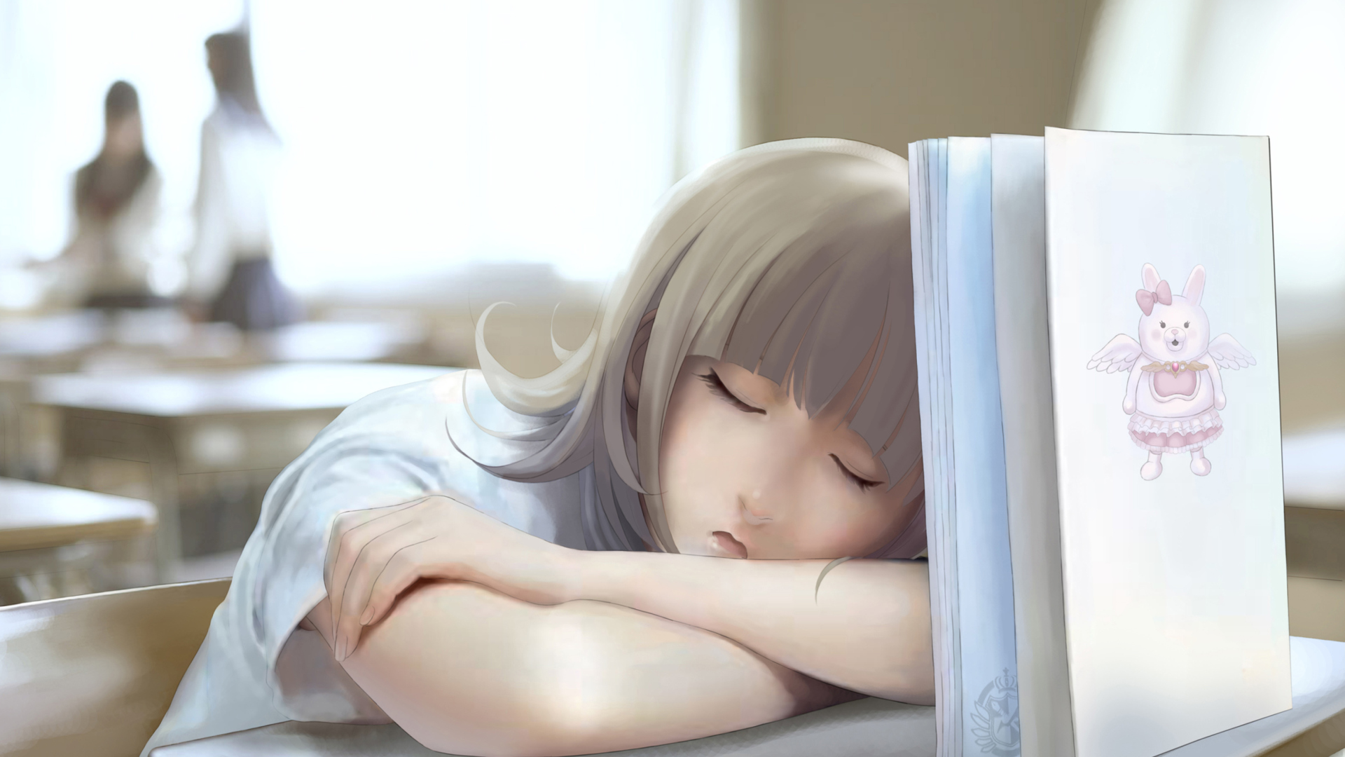 Das Sleepy Student Wallpaper 1920x1080