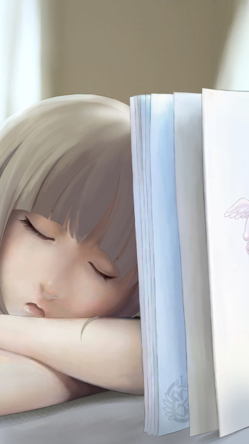 Das Sleepy Student Wallpaper 360x640