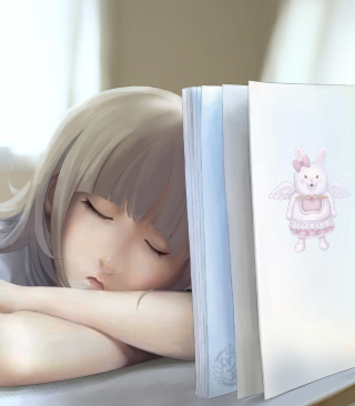 Sleepy Student - Obrázkek zdarma pro 640x960