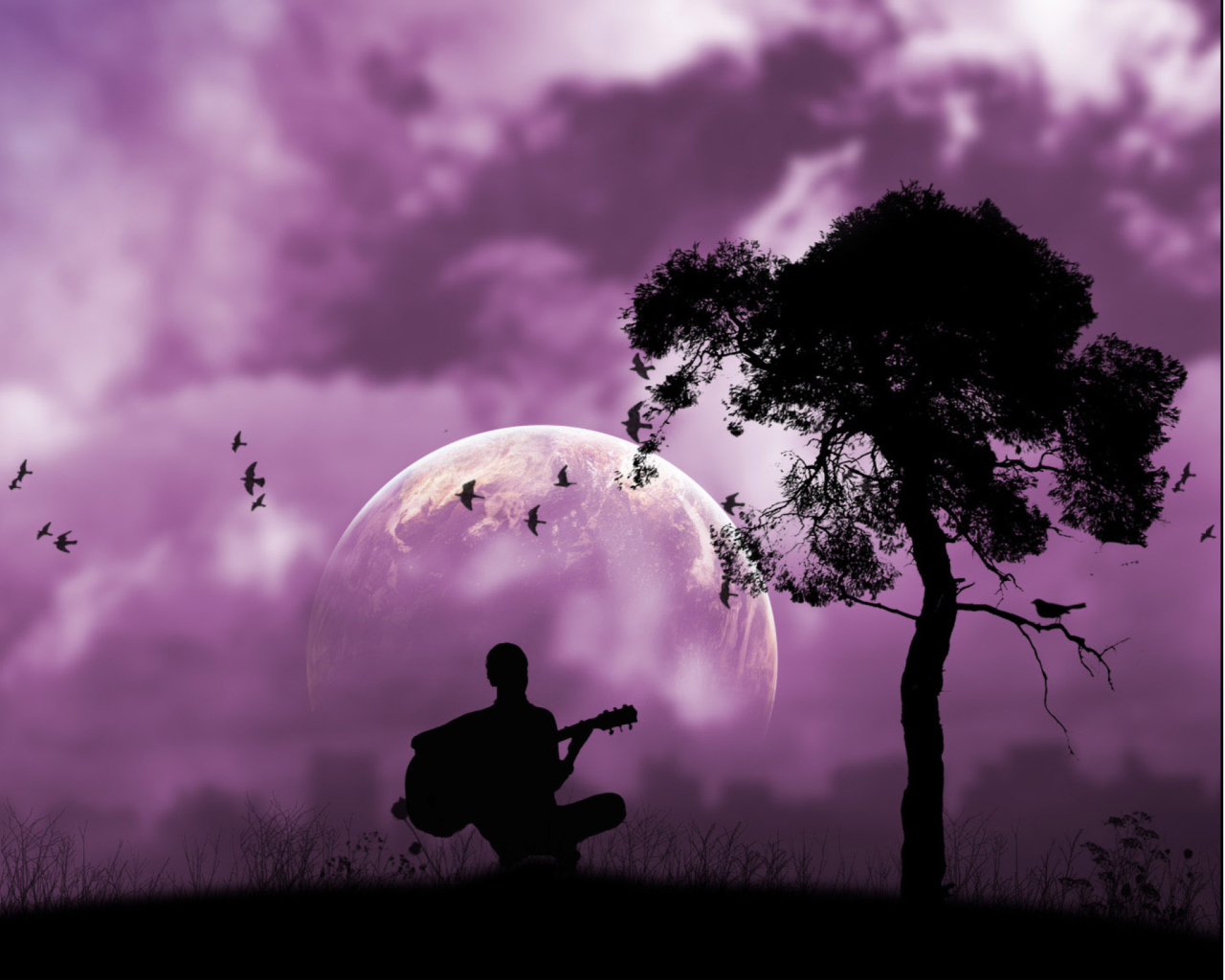 Purple Serenade screenshot #1 1280x1024