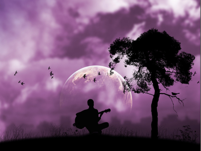 Purple Serenade wallpaper 640x480