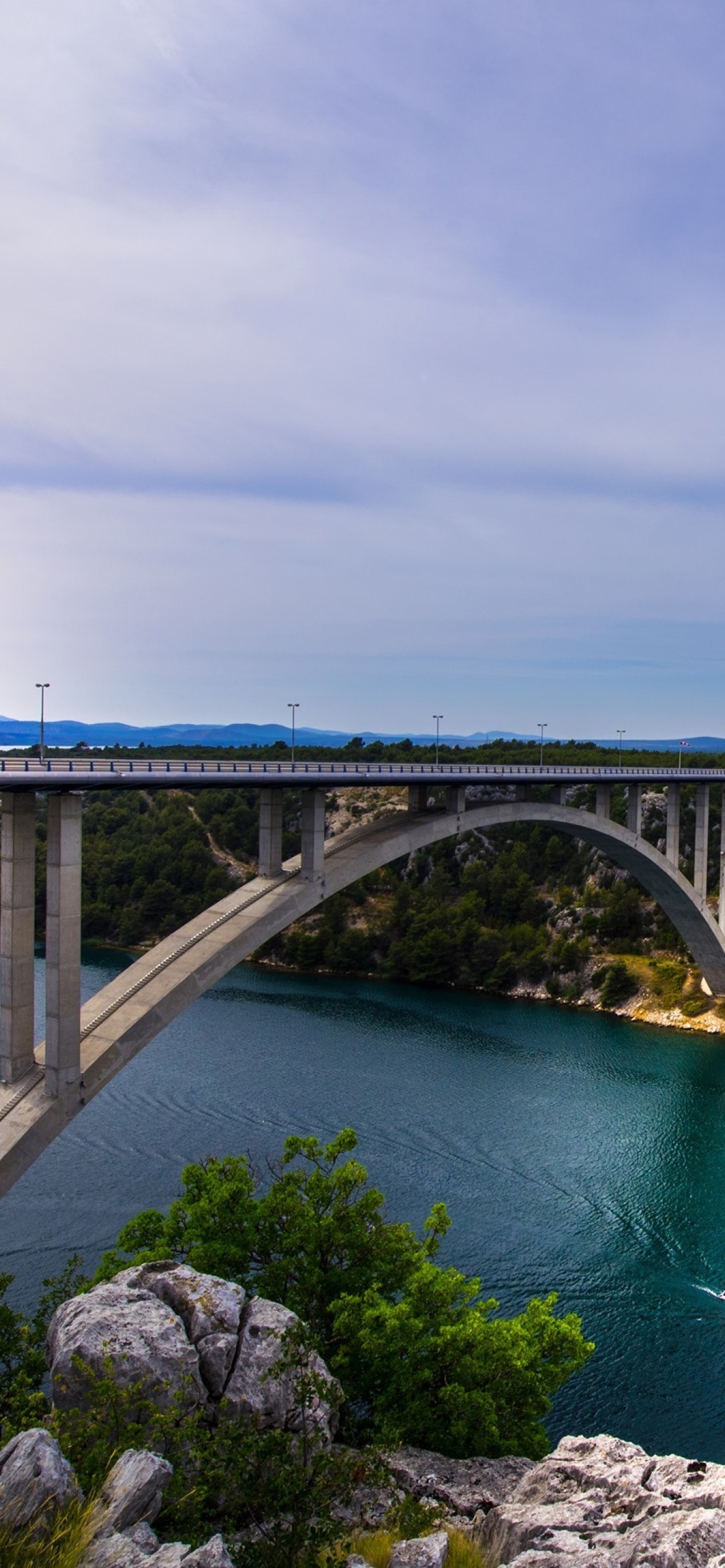 Krka River Croatia wallpaper 1170x2532